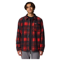 Steens Mountain Printed Fleece Shirt Men Insulated Vest