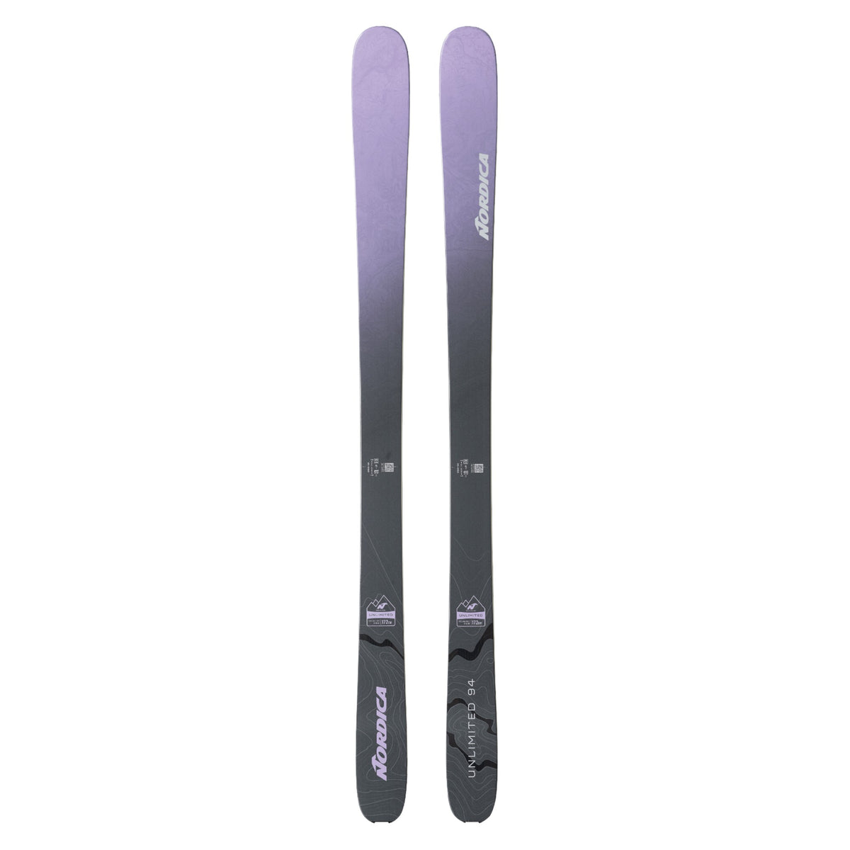 Unlimited 94 Flat Adult Alpine Skis