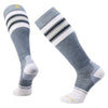 Snow Targeted Cushion Stripe Extra Adult Socks