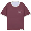 Chandail Manches Courtes Sports & Games Cropped Ringer Femme
