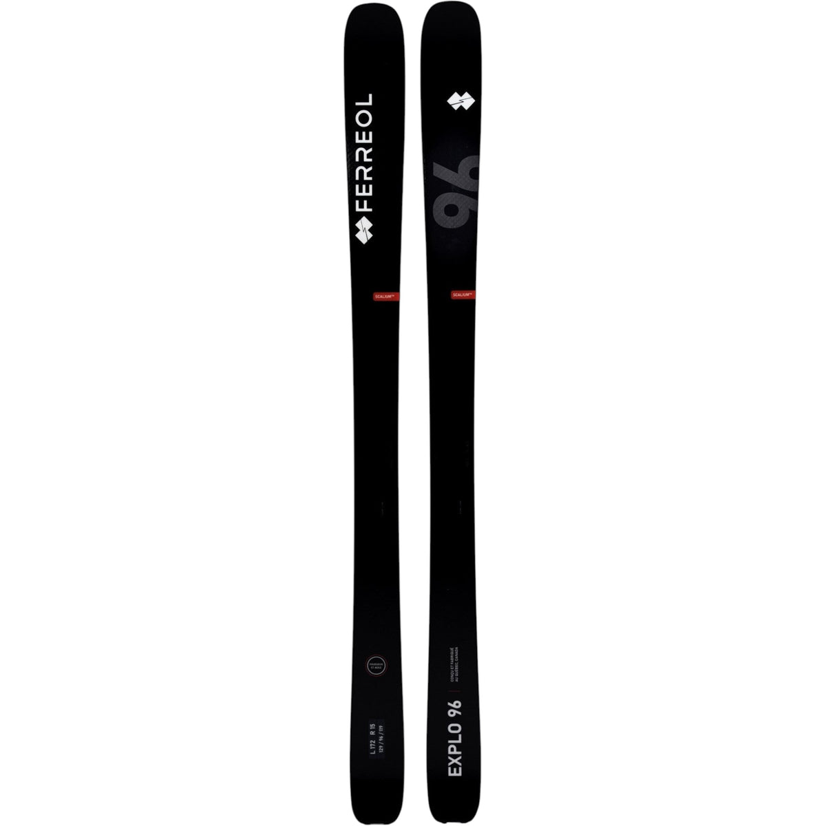 Skis Alpins Explo 96 Adulte