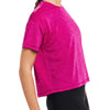 Maillot de Vélo de Montagne Manches Courtes Gravel Crop Femme