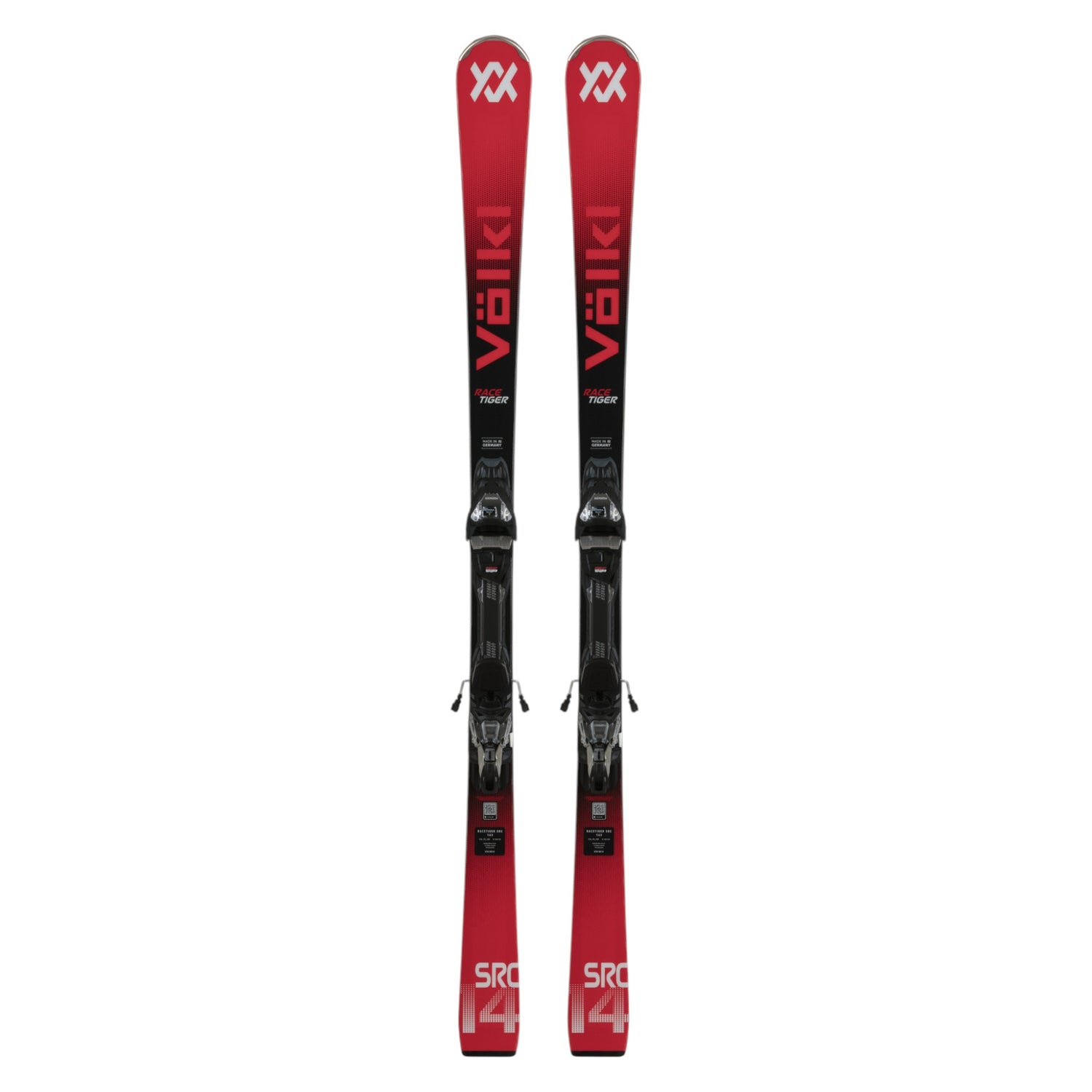 Skis Alpins Racetiger SRC + Vmotion 11 SMU Adulte