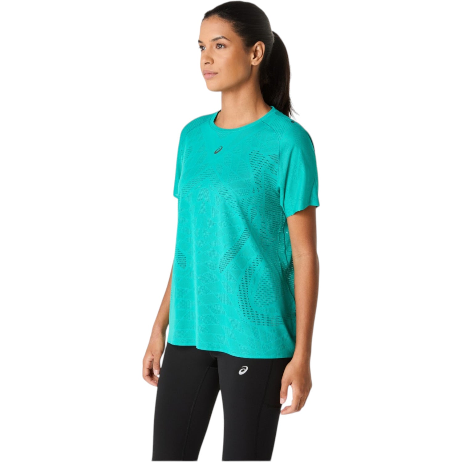 Chandail de Course Manches Courtes Metarun Femme