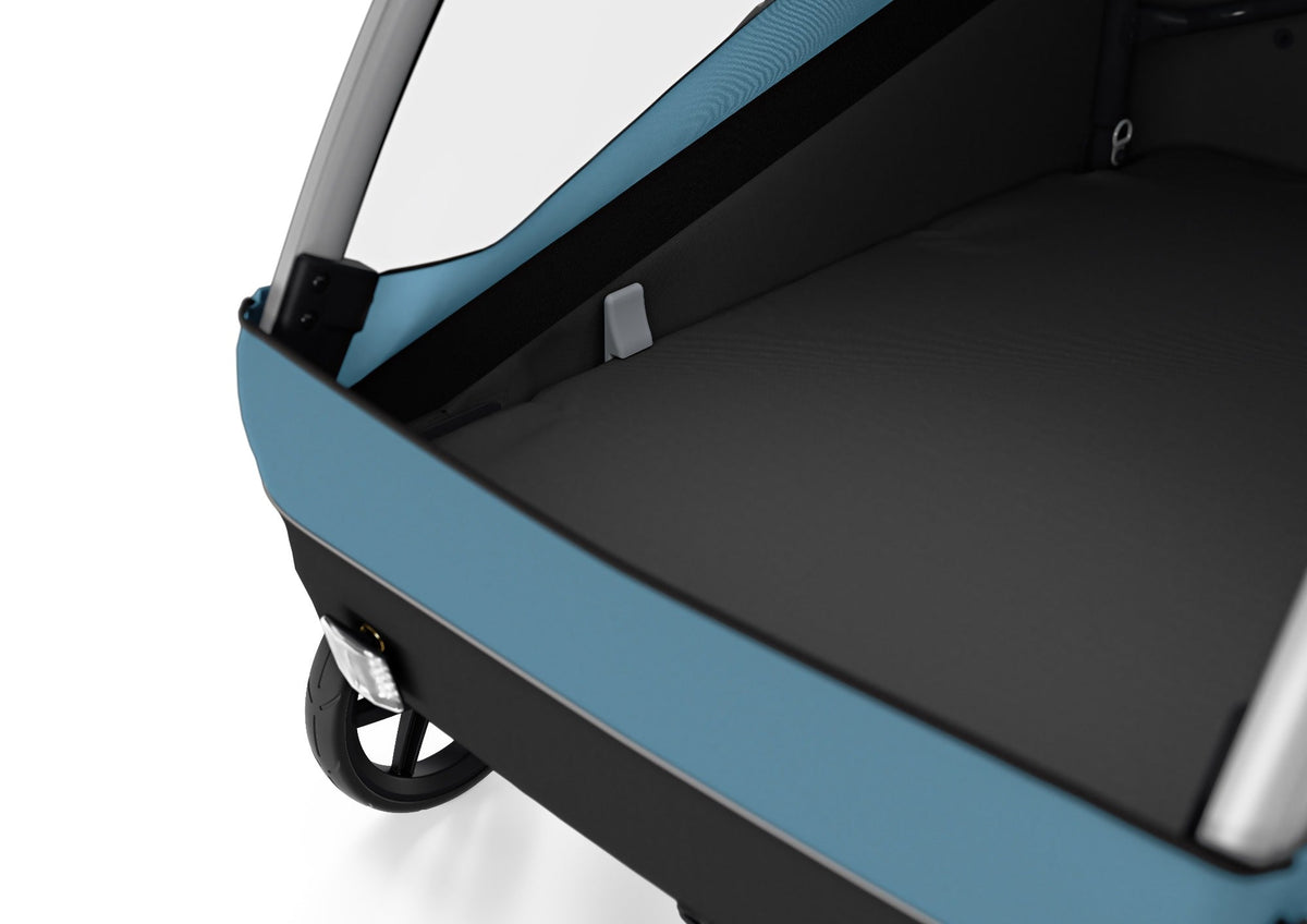 Courier 2-Seat Kids Cargo Bike Trailer