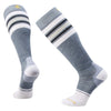 Snow Targeted Cushion Stripe Extra Adult Ski Socks