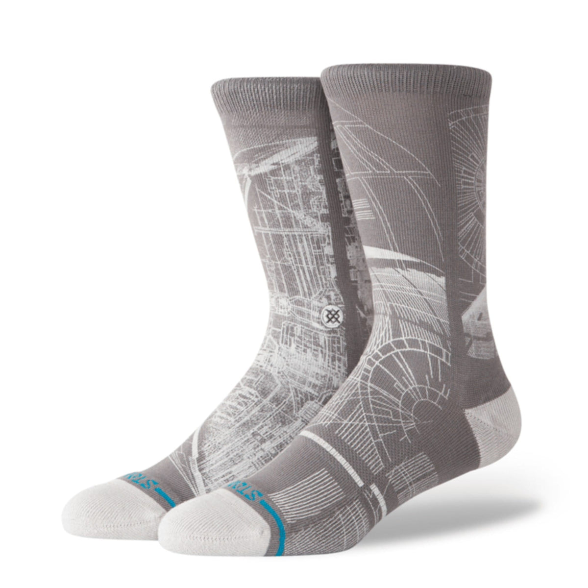 Death Star SW Crew Adult Socks