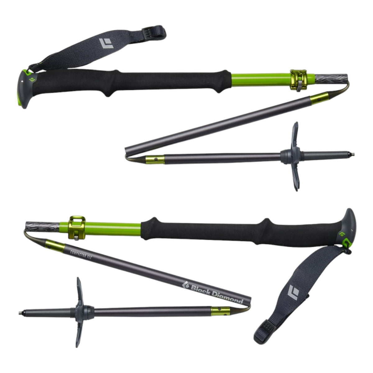 John J Compactor Split Adult Telescopic Poles