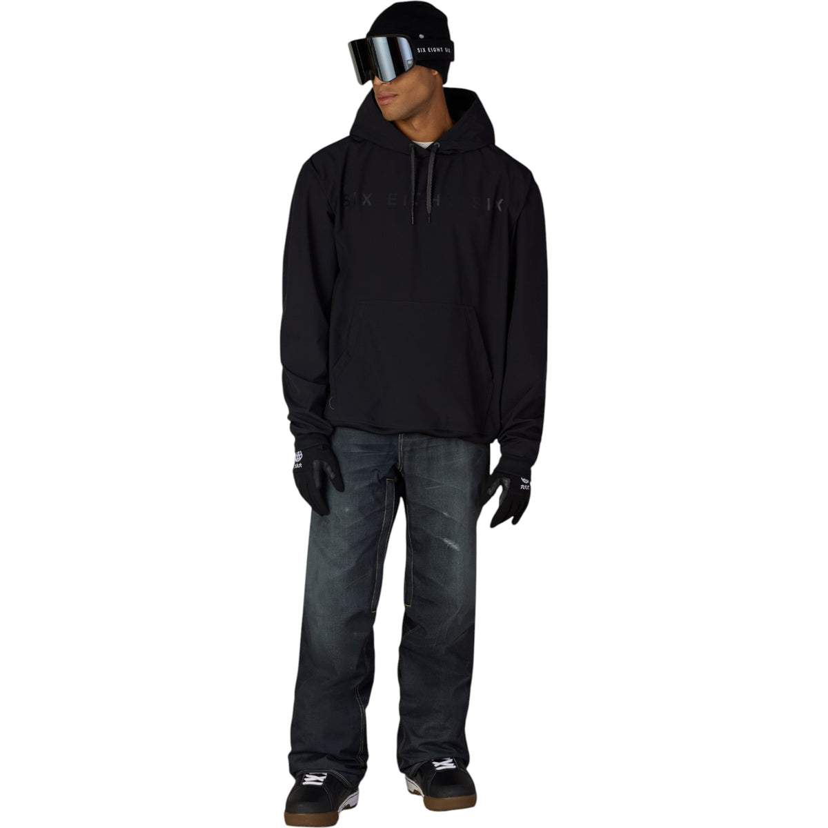 686 Noir Denim.BLKD L