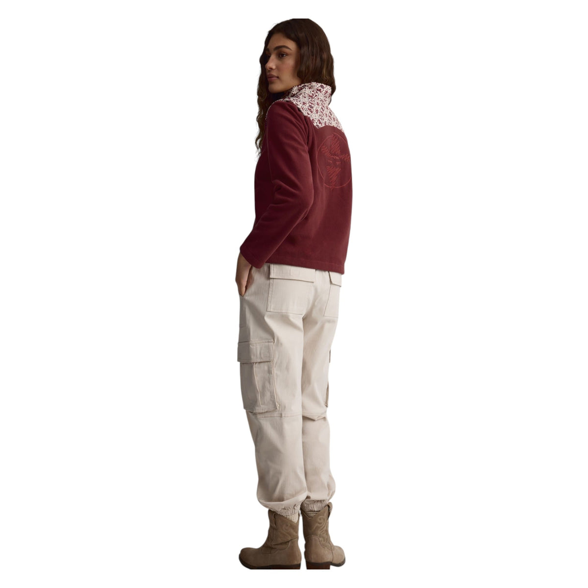 Couche Isolante Convertible en Laine Polaire Femme