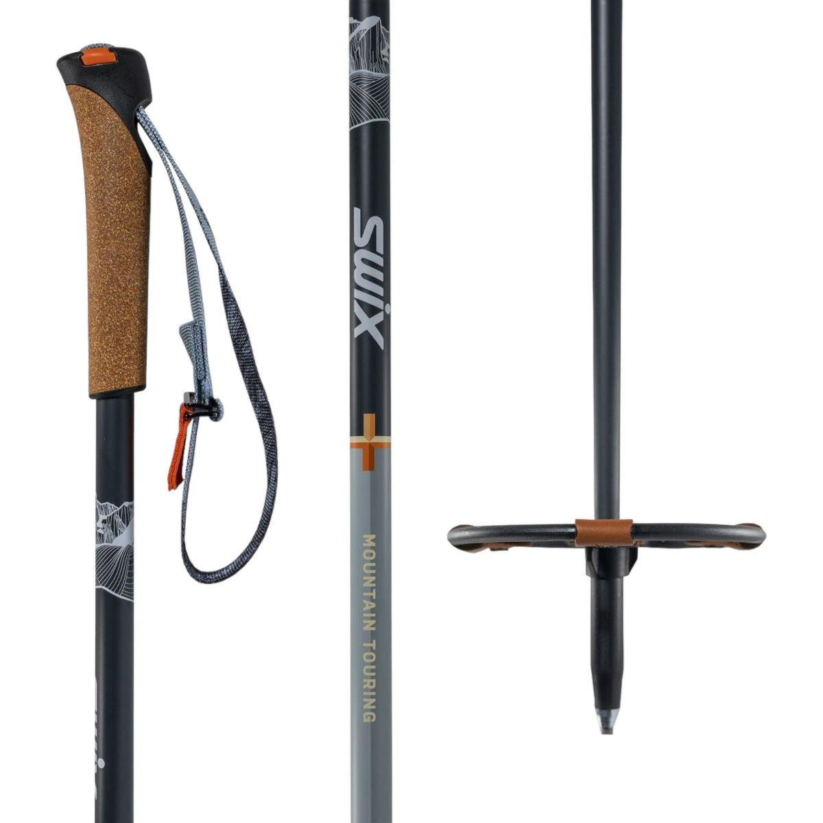 Blizzard Mountain Tourer Adult Cross-Country Ski Pole
