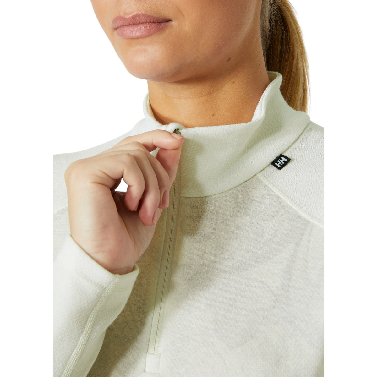 Haut de Sous-Vêtement Lifa Merino Midweight Print 1/2 zip Femme