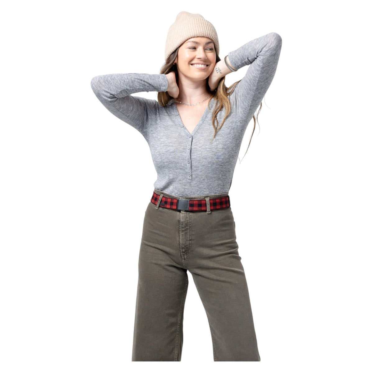 Ceinture Plaid Adulte