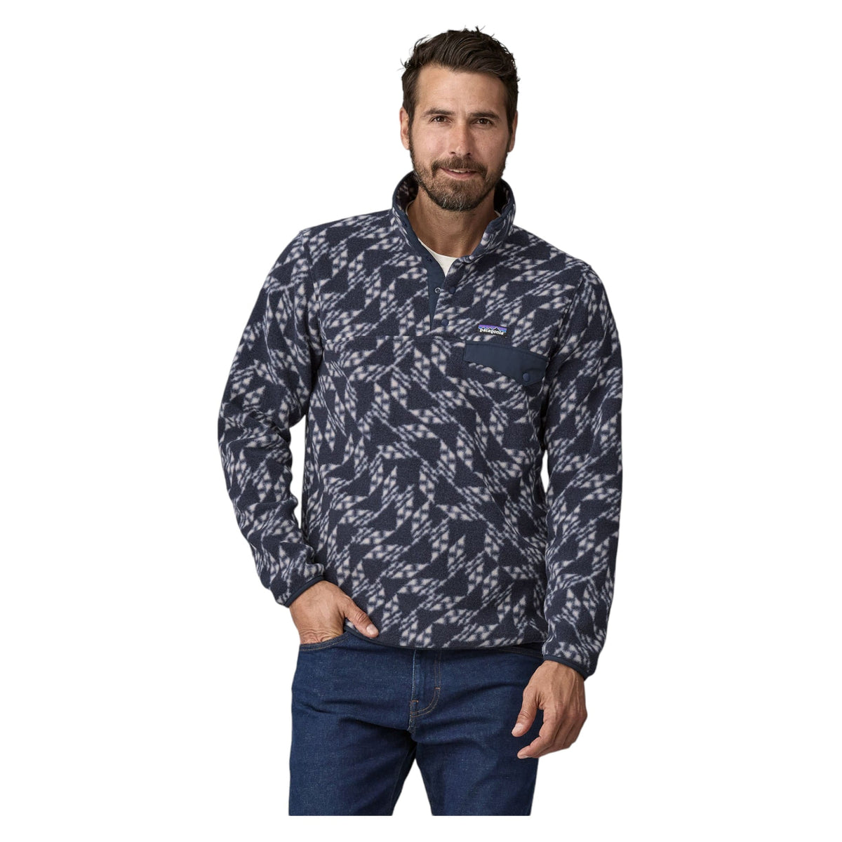 Chandail Manches Longues LW Synchilla Snap-T P/O Homme