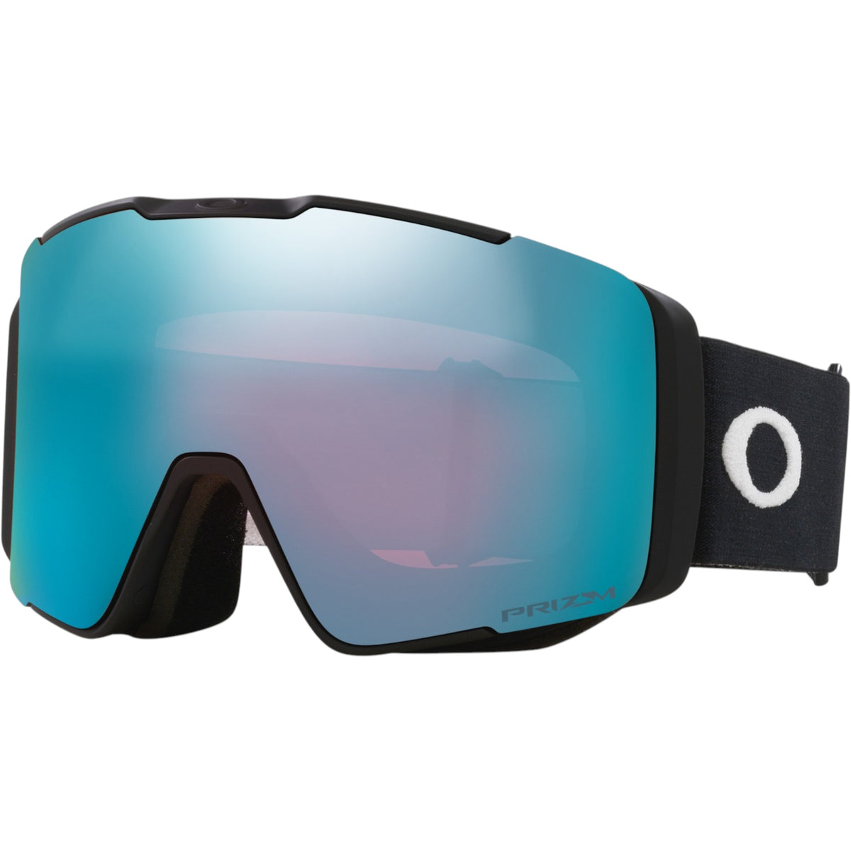 Oakley Mat Noir PZ Sapphire Irid+PZ Iced Irid Médium Fit