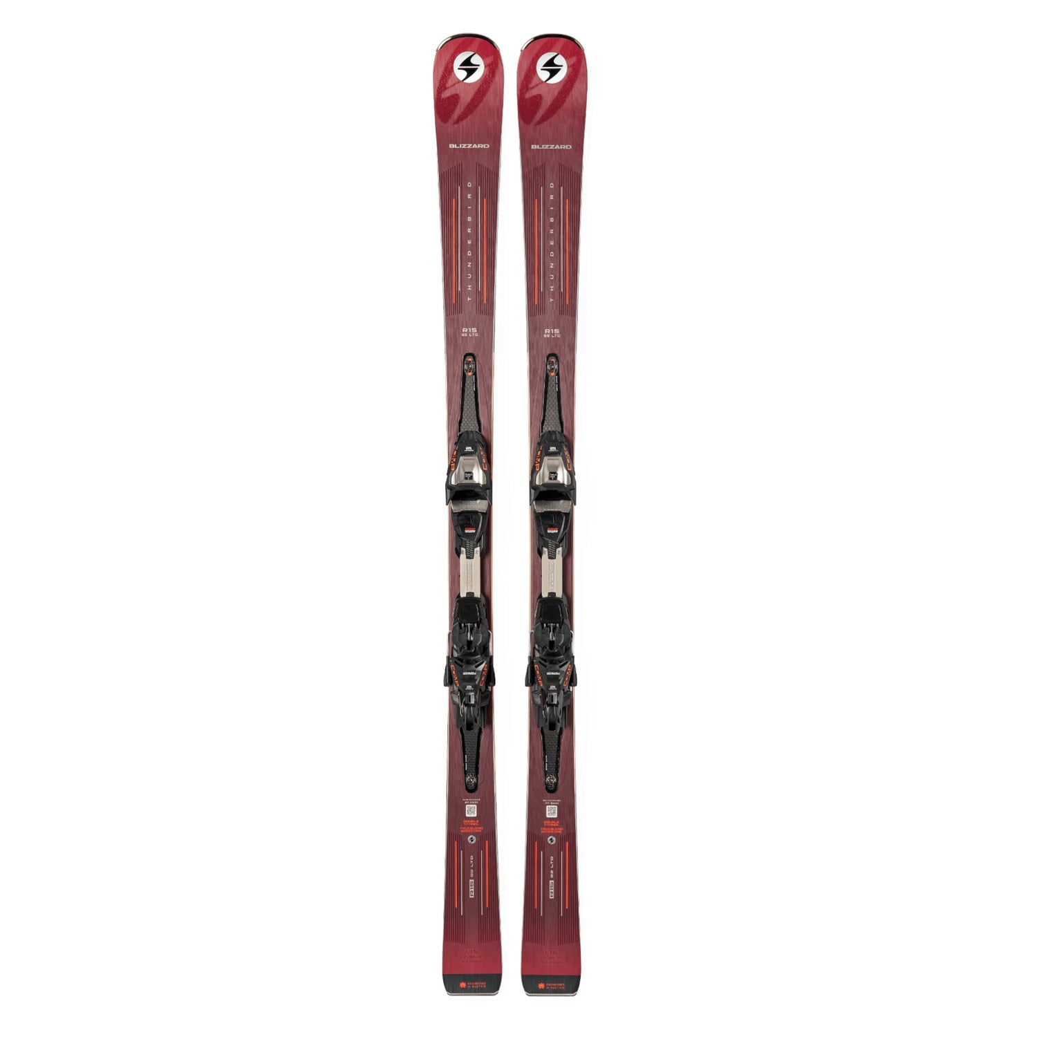 Skis Alpins Thuderbird 82 LTD+Comp 12 Homme
