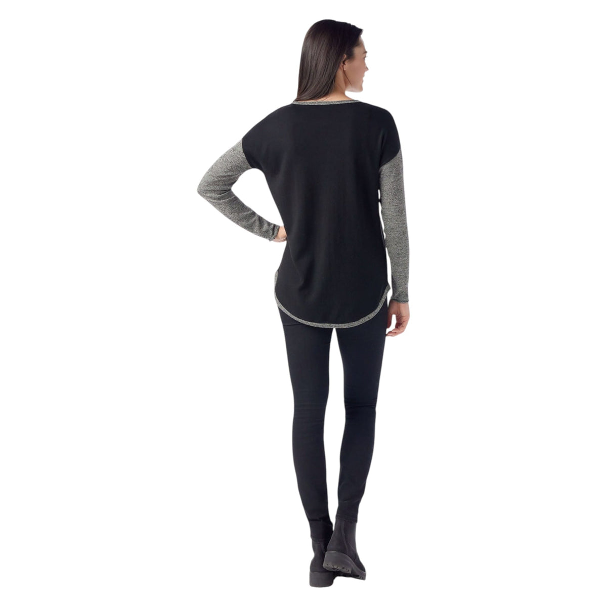Chandail Manches Longues Shadow Pine Colorblock Femme