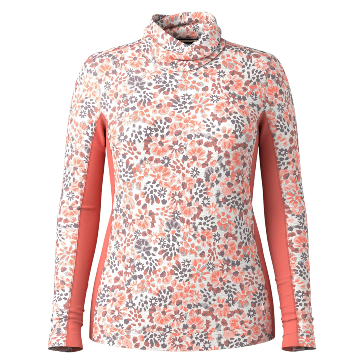 Classic Thermal Merino Mock Neck Women Base Layer Top