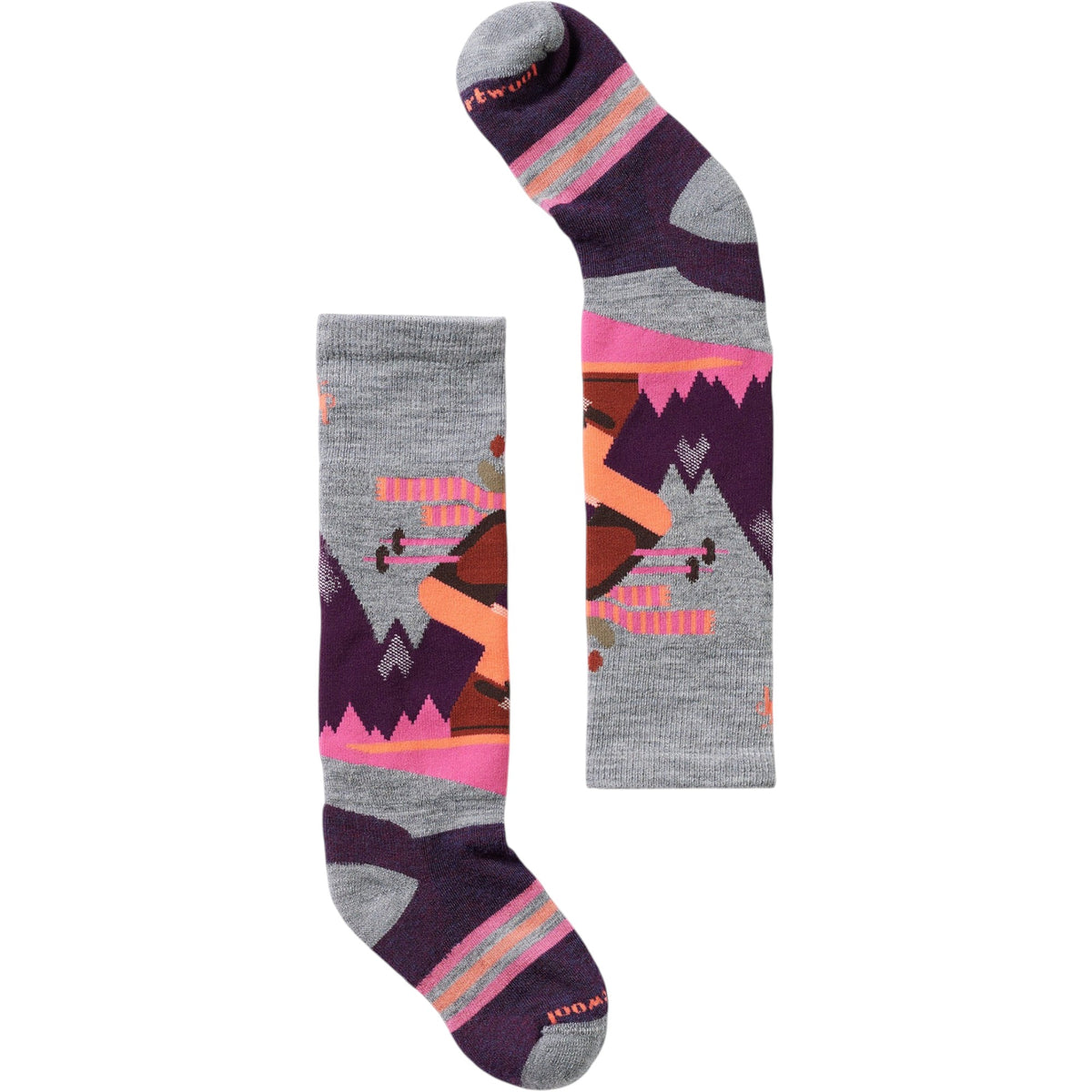 Smartwool M Light Gris/Rose.Q53