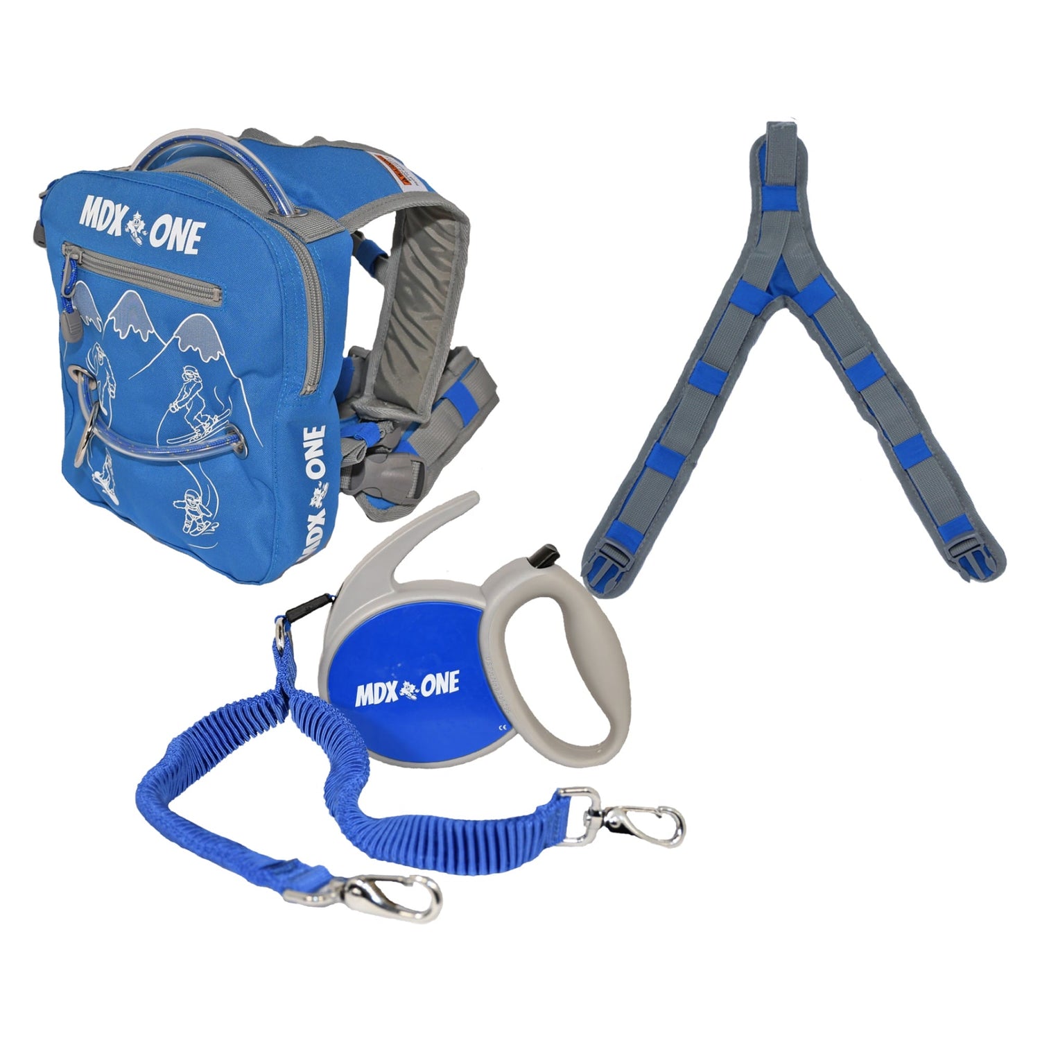 The One Retractable Kids Ski Harness