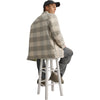 Plaid Men Insulated Jacket