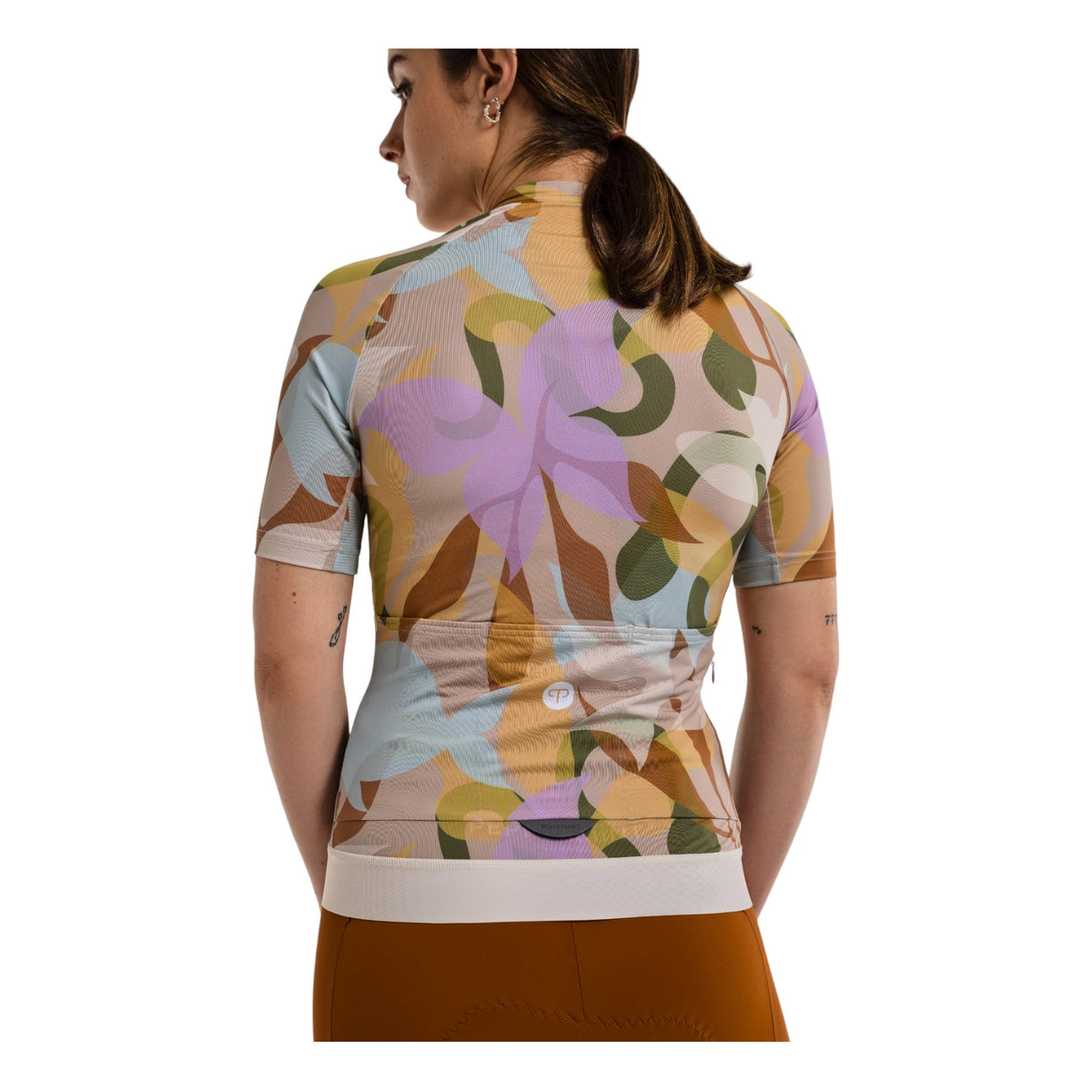 Maillot de Vélo de Route Manches Courtes Signature Femme