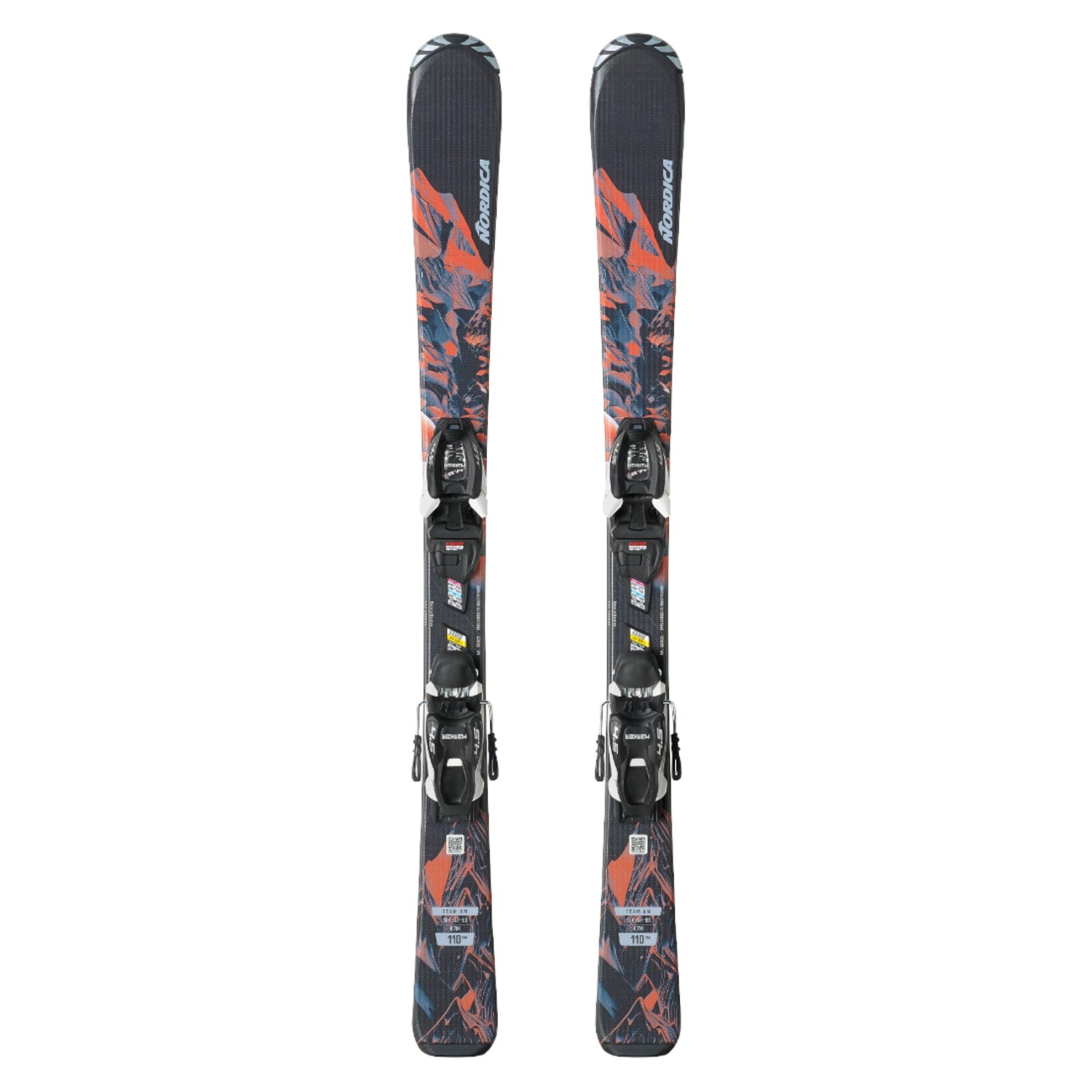 Skis Alpin Team AM (70-90) + JR 4.5 FDT Enfant