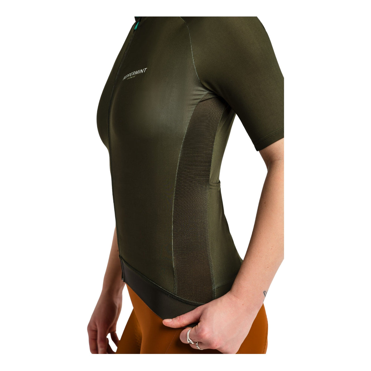 Maillot de Vélo de Route Manches Courtes Signature Femme