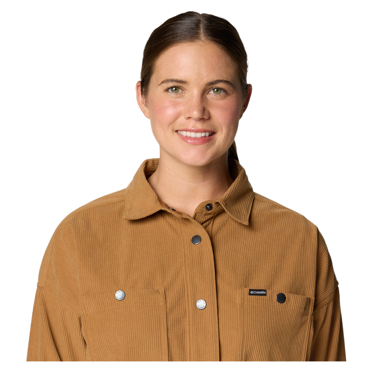 Blue Point Creek Corduroy Shirt Women Jacket