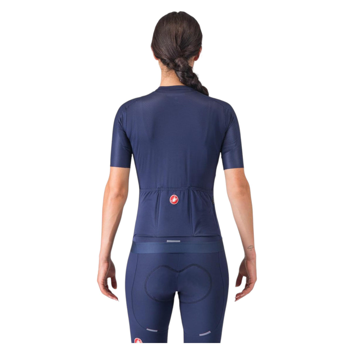 Maillot de Vélo de Route Manches Courtes Espresso Femme
