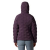 Stretchdown Hooded Jacket Women Mid Layer