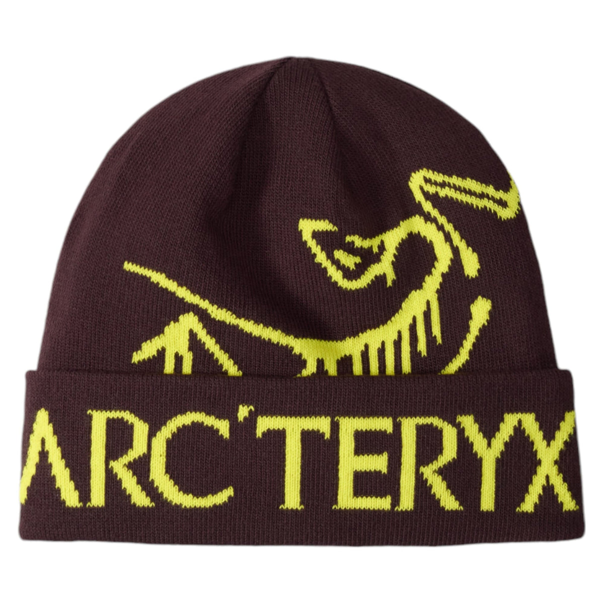 Classic Arc’teryx toque made with warm, comfortable recycled polyester.