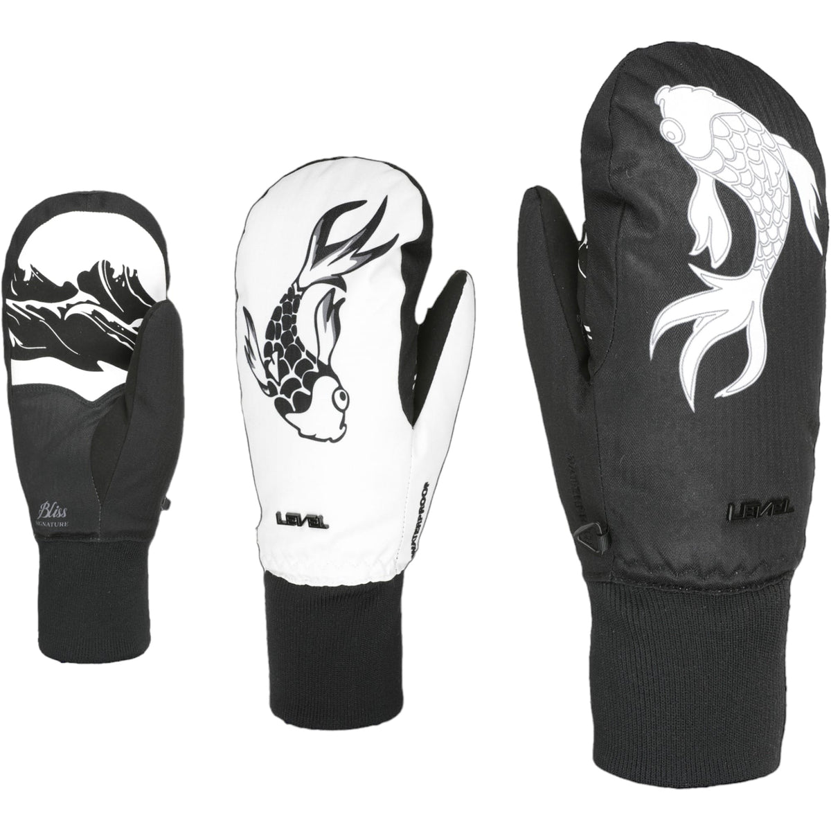 Coral Women Mittens