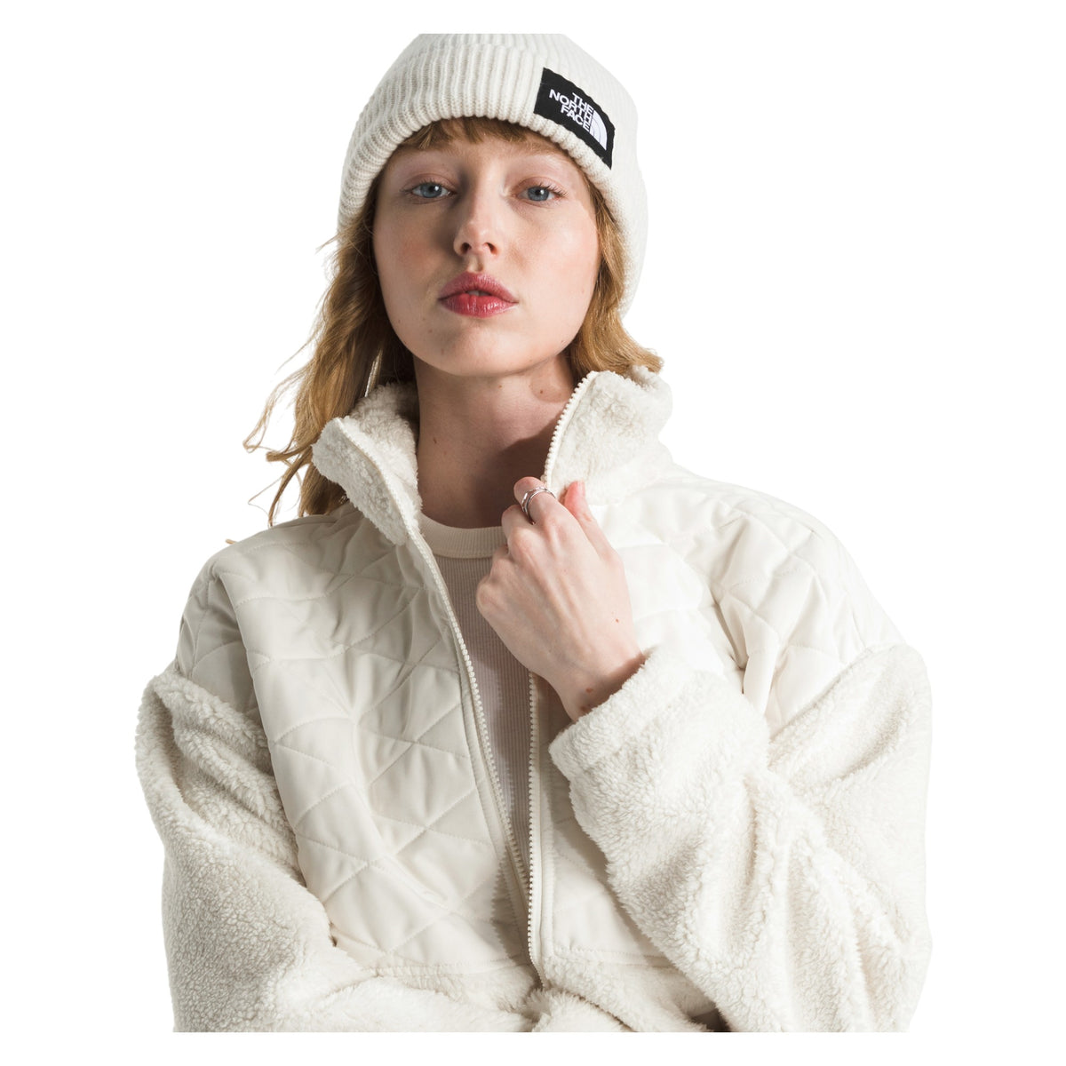 Chandail Manches Longues Cabin Fleece Zip Femme