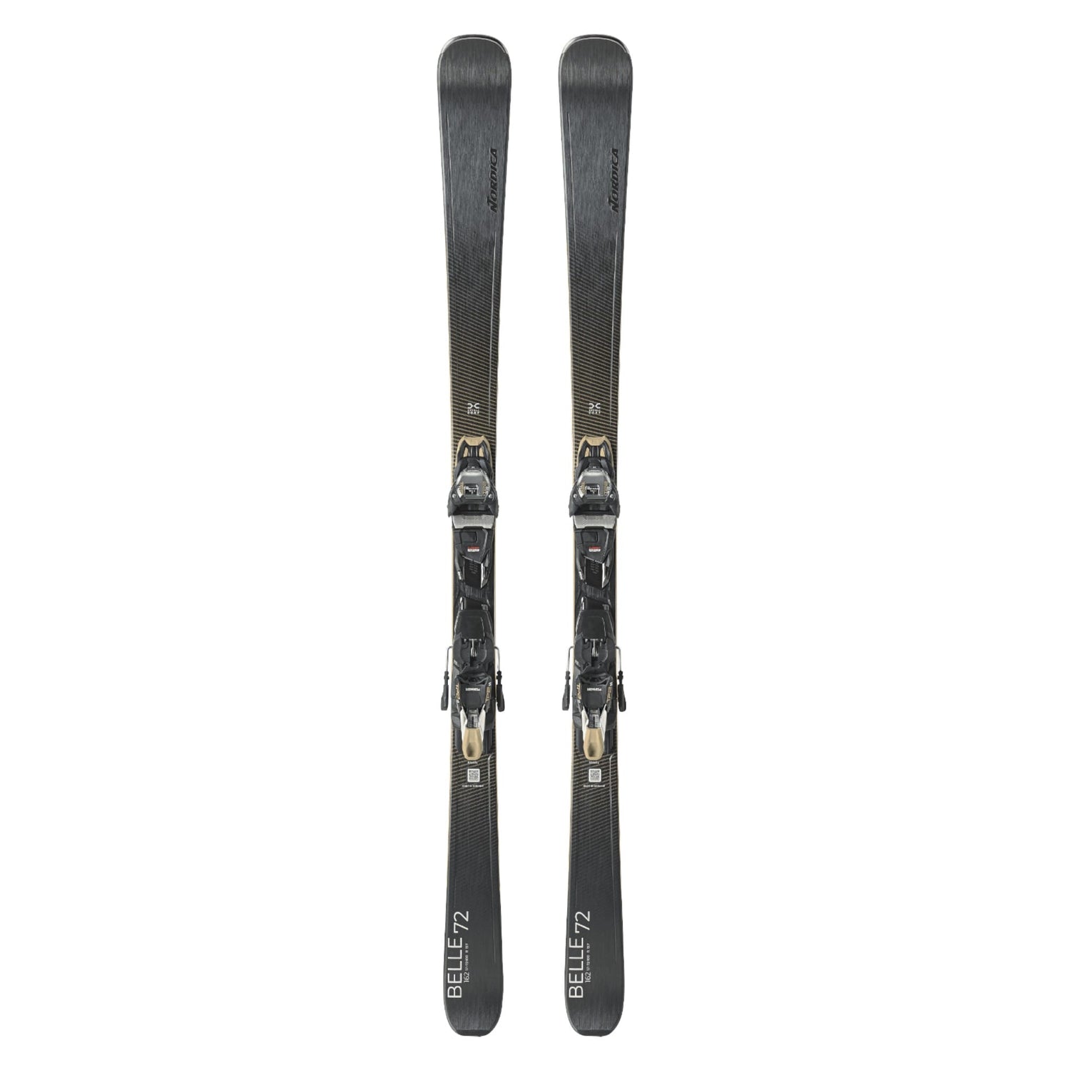 Skis Alpins Belle DC 72+TP2 LT 11 FDT Femme