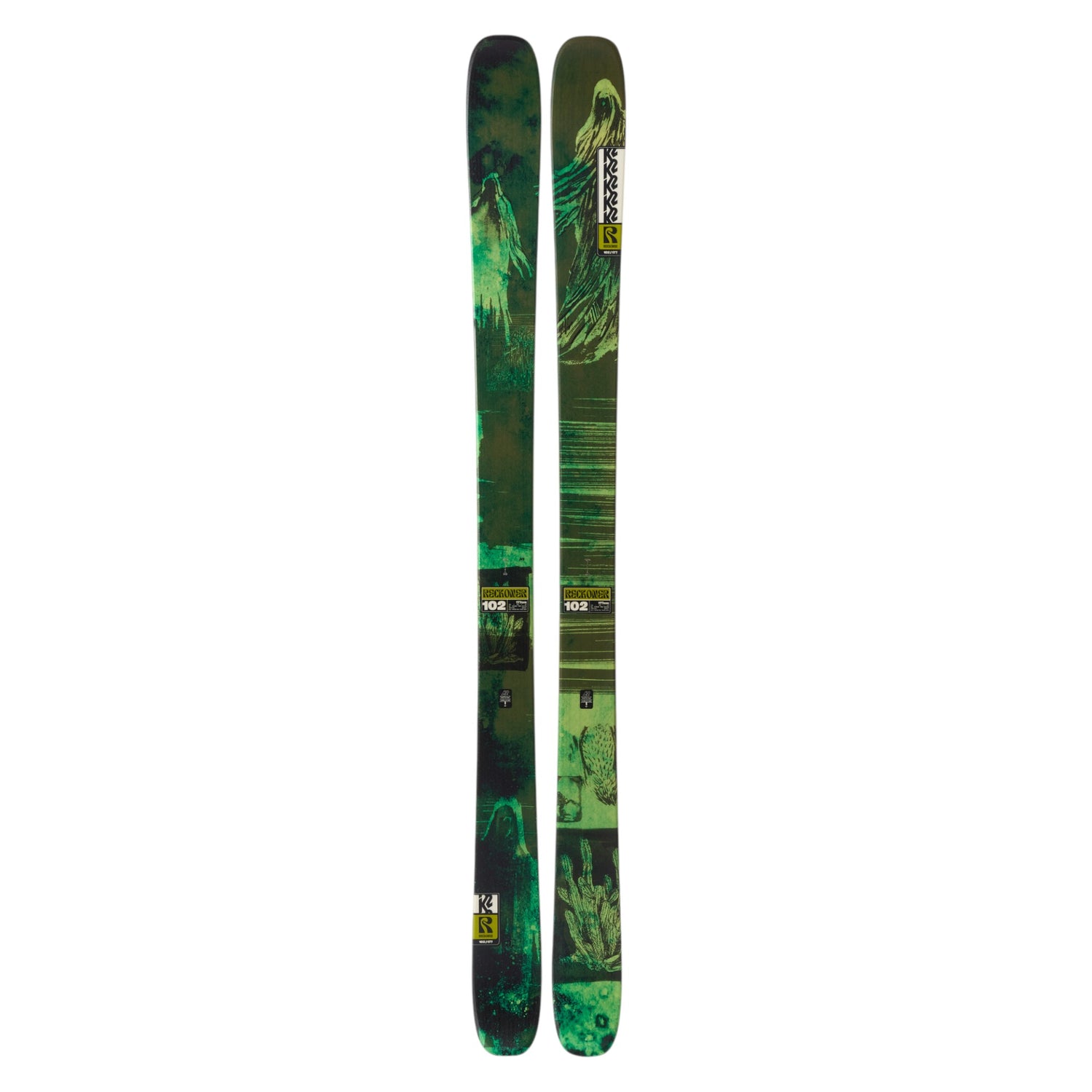 Reckoner 102 Adult Alpine Skis
