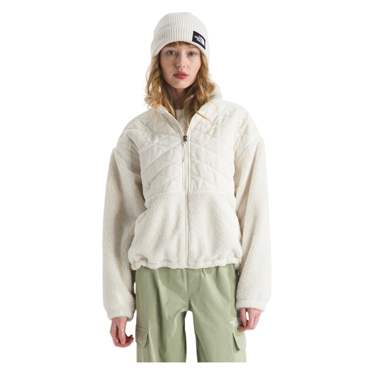Chandail Manches Longues Cabin Fleece Zip Femme