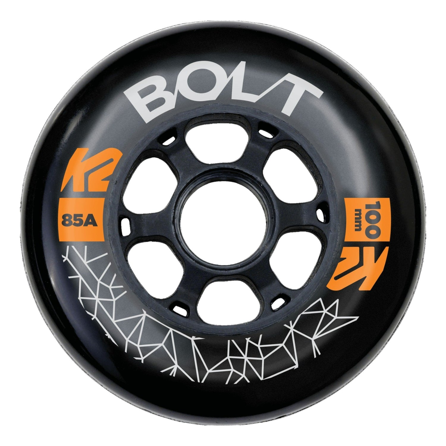 Bolt Speed 100 mm/85A Inline Skate Wheels (4-Pack)