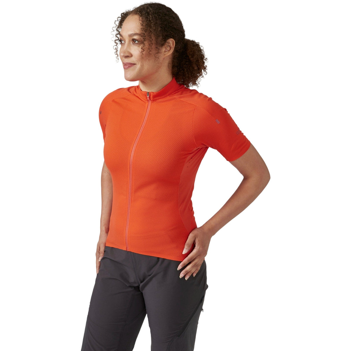 Maillot de Vélo de Montagne Manches Courtes Cinder Femme