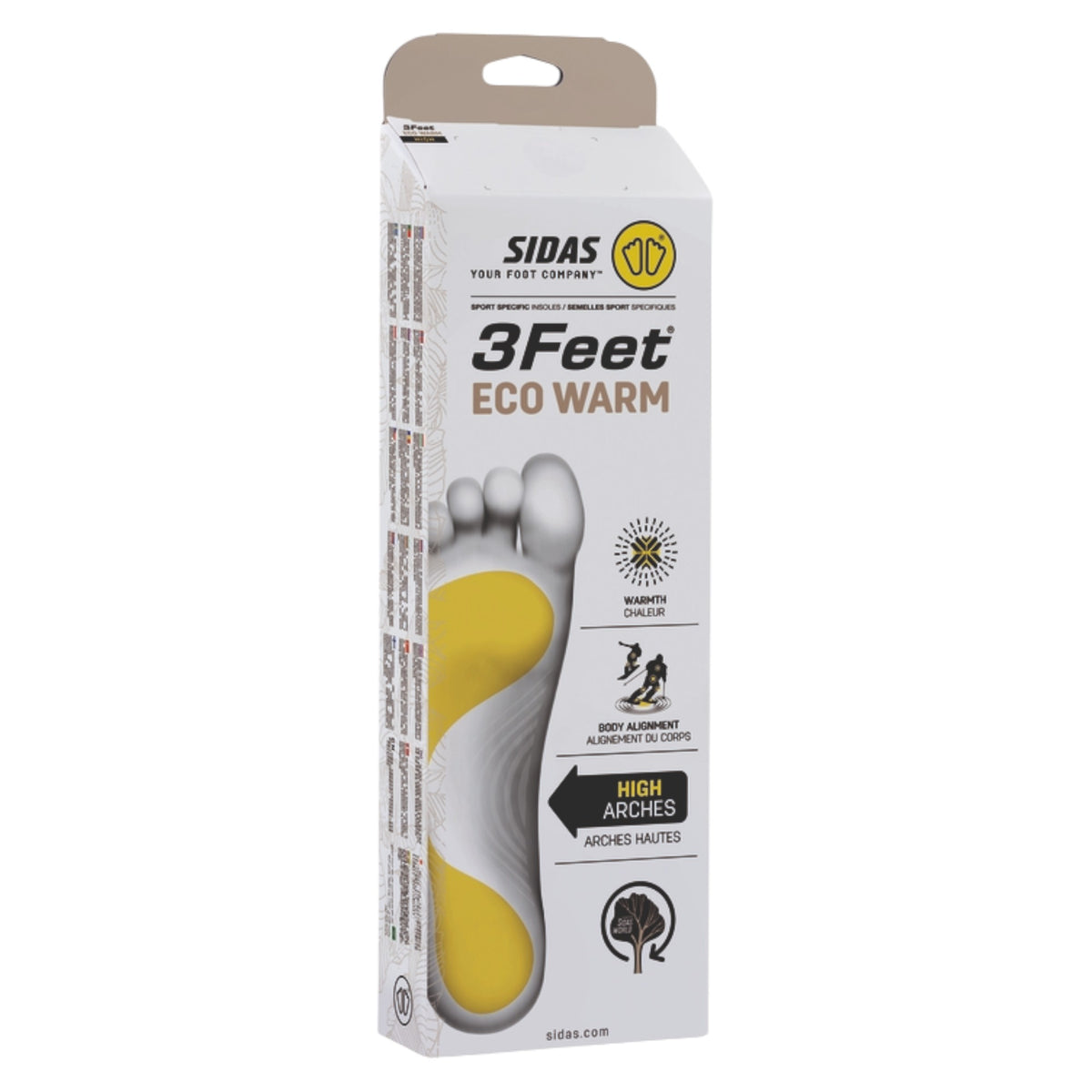 Semelles 3Feet Eco Warm High Adulte