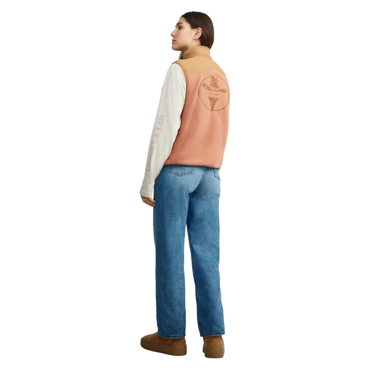 Veste Sans-Manche Originale en Polaire Femme
