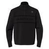 Chandail Manches Longues Demi Zip Logo Homme