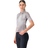 Maillot de Vélo de Route Manches Courtes Cosmic Vortex Femme