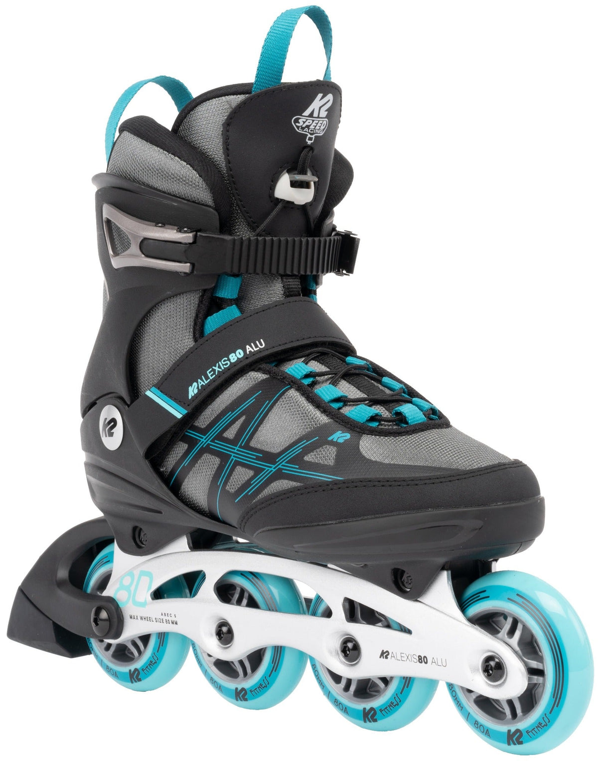K2 Gris/Cyan 10.0