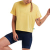 Maillot de Vélo de Montagne Manches Courtes Gravel Crop Femme
