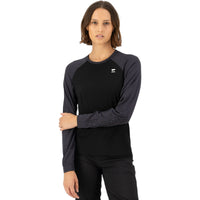 Maillot de Vélo de Montagne Manches Longues Tarn Merino Femme
