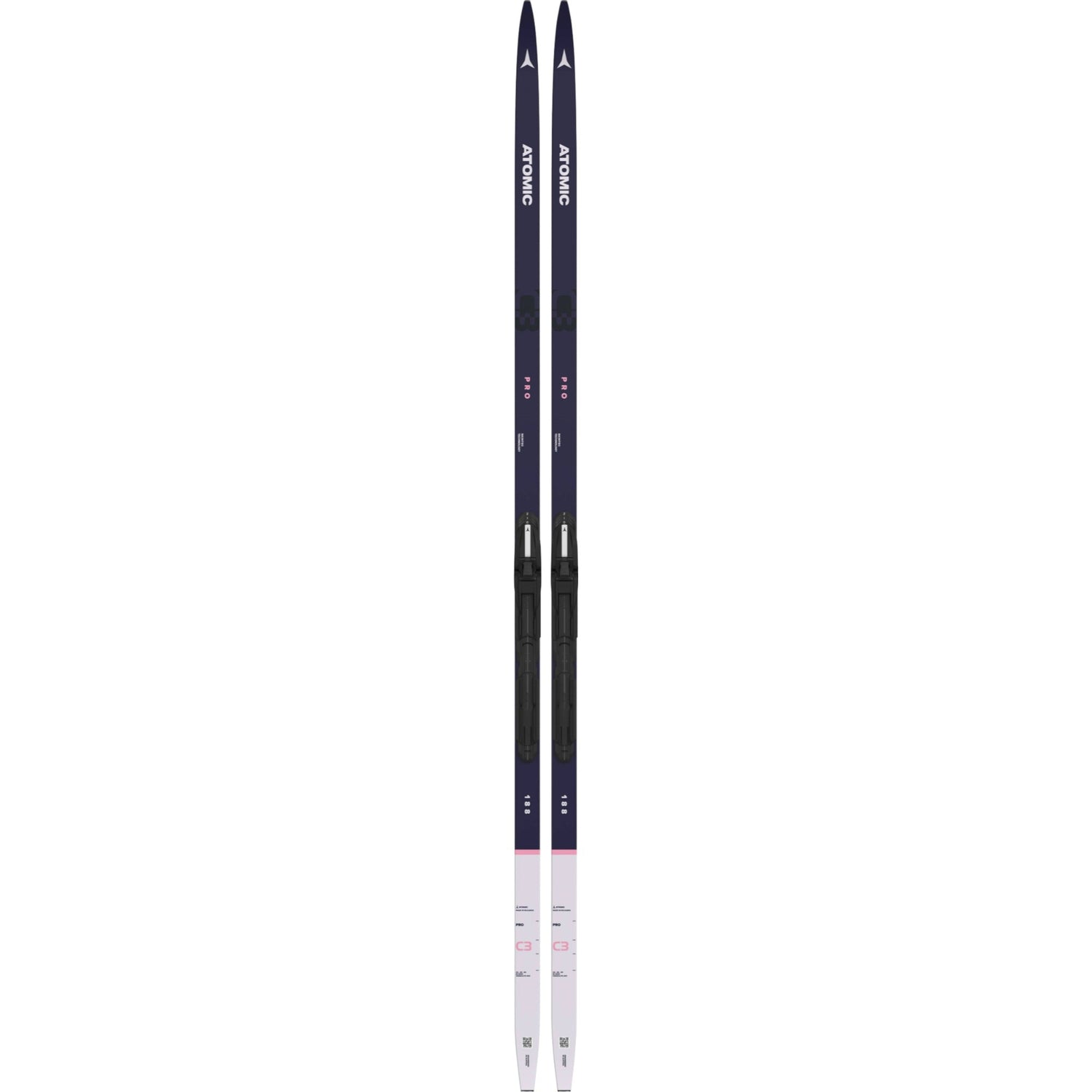 Skis de Fond Pro C3 Skintec Medium + Shift CL Femme