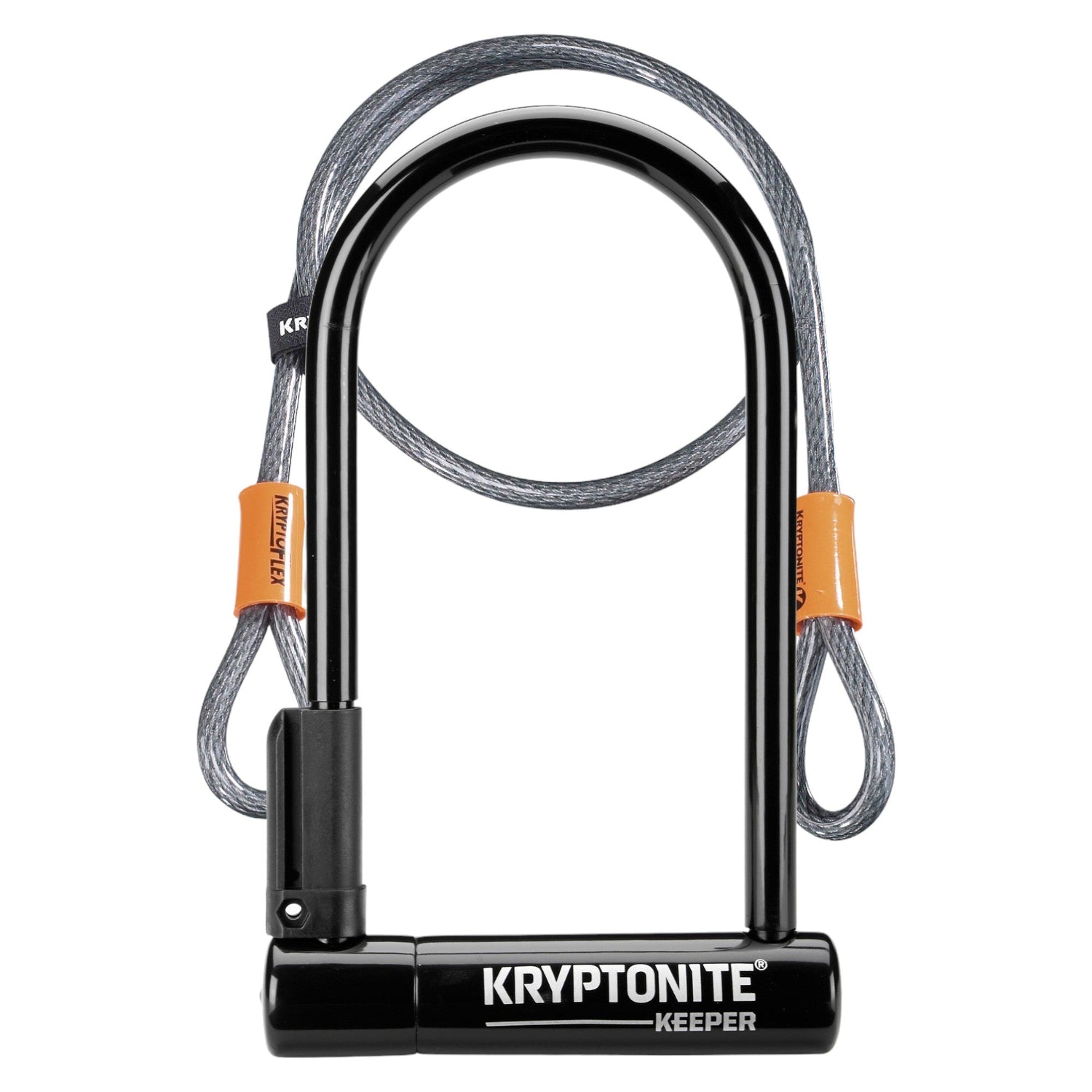 Keeper 12 Standard with 4' Flex Cable U Bike Lock