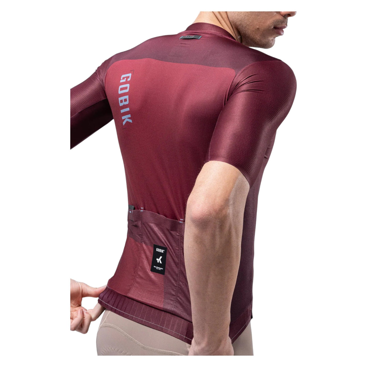 Maillot de Vélo de Route Manches Courtes Magnitude Homme