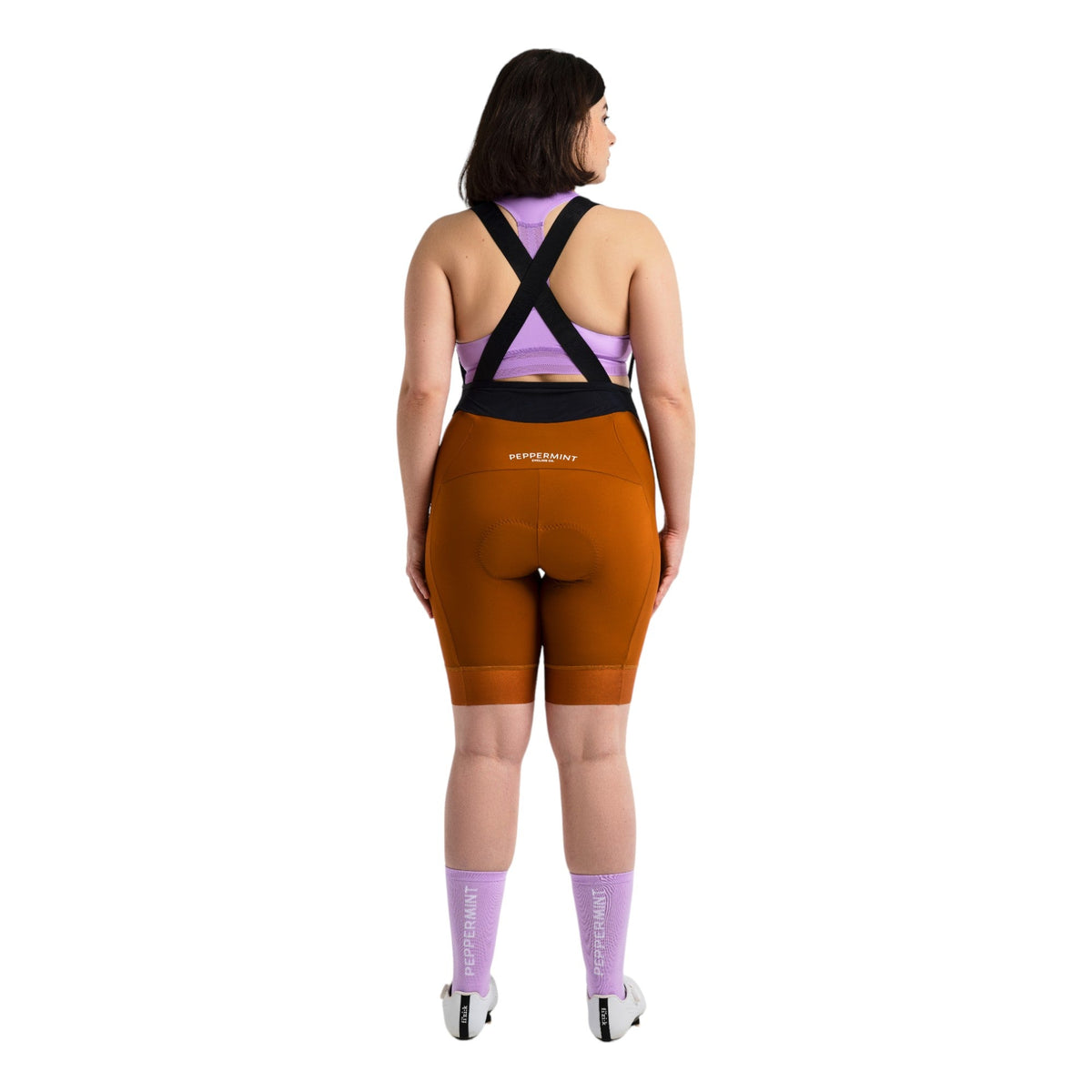 Cuissard à Bretelles de Vélo de Route Signature Femme